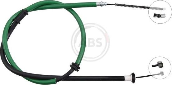 Трос ручника (тросик ручного тормоза) ABS задний левый для Fiat Linea 2006-2026. Артикул K16797