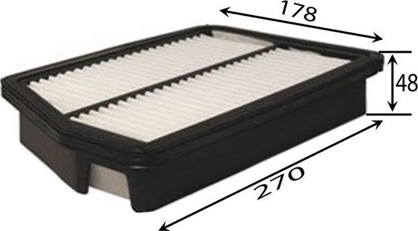 Воздушный фильтр JS Asakashi. Артикул A9207