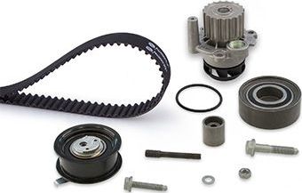 Помпа (водяной насос) с комплектом ремня ГРМ Gates PowerGrip® для Skoda Fabia I 1999-2007. Артикул KP25559XS-2
