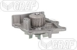 Помпа (водяной насос) Graf для Citroen Jumper II 2015-2026. Артикул PA1049