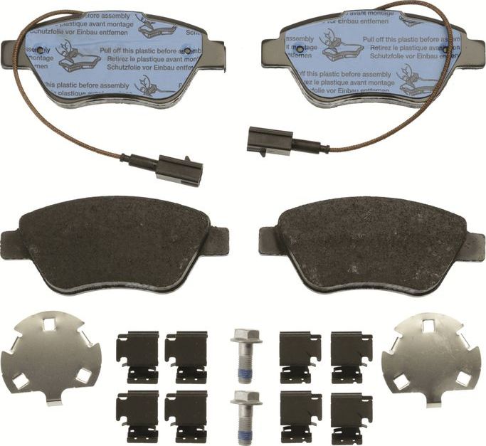 Тормозные колодки TRW COTEC. Артикул GDB1842