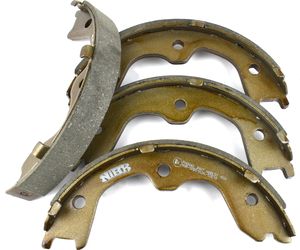 Тормозные колодки (стояночная тормозная система) NiBK задние для Infiniti QX50 I 2013-2017. Артикул FN0643