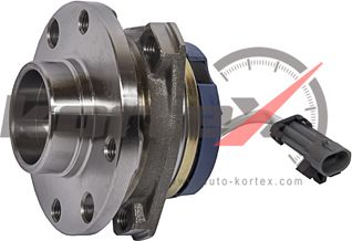 Ступица передняя Астра G с датчиком оборотов, 4 болта (Kortex). Артикул KHB4219STD