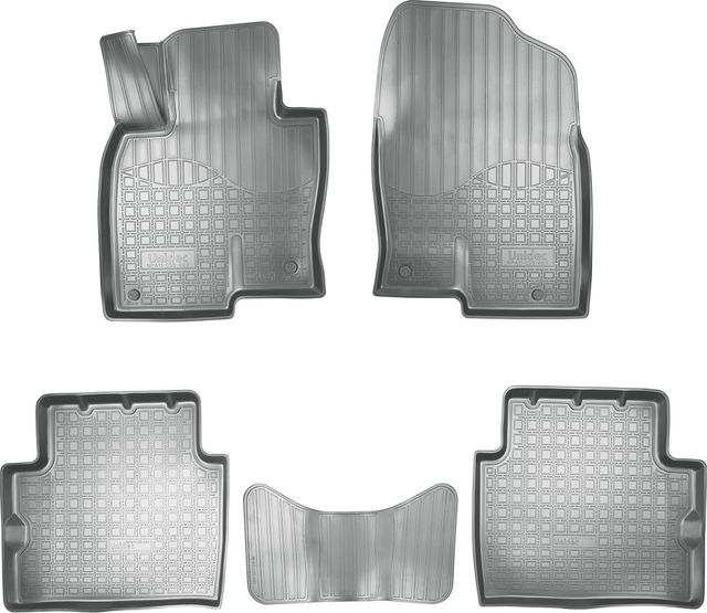 Коврики Норпласт 3D для салона Mazda CX-5 II 2017-2026 СЕРЫЕ. Артикул NPA11-C55-683-G