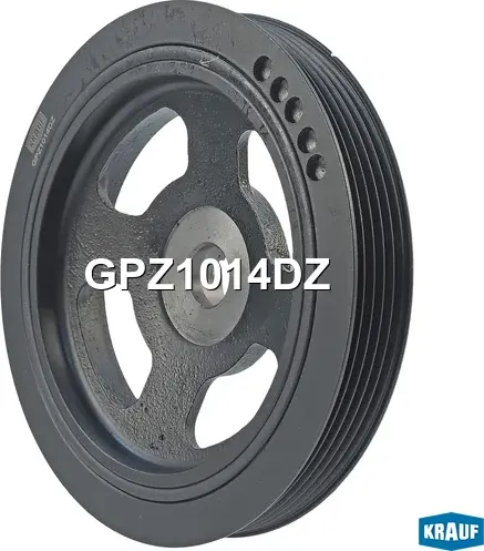 Шкив коленвала (Krauf). Артикул GPZ1014DZ