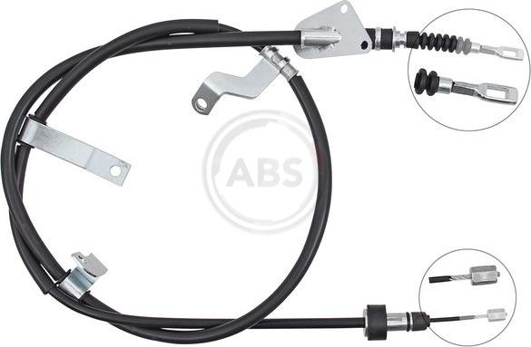 Трос ручника (тросик ручного тормоза) ABS. Артикул K10050