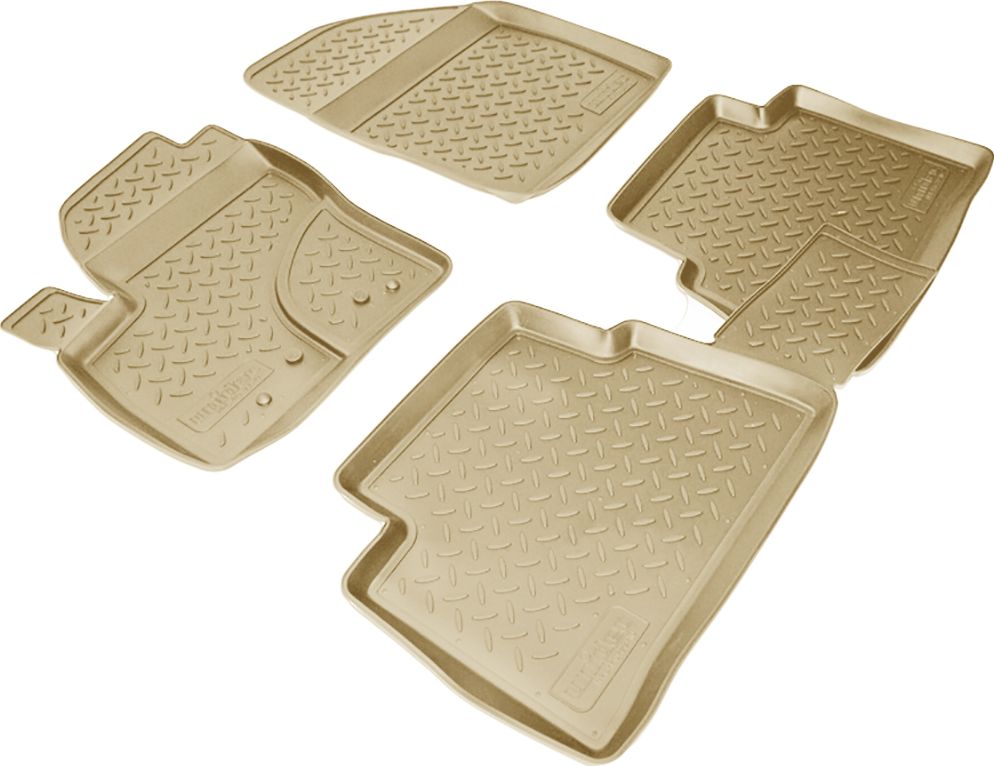 Коврики Норпласт для салона Ford C-Max I DM2 2003-2010 БЕЖЕВЫЕ. Артикул NPL-Po-22-10-B