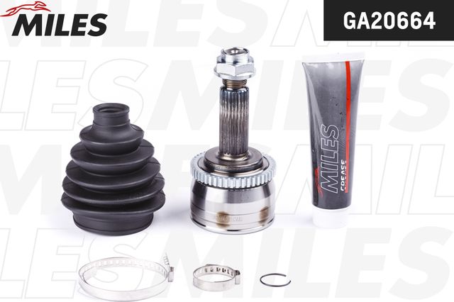 Шрус наружный (граната) Miles передний для Hyundai Solaris II 2017-2026. Артикул GA20664