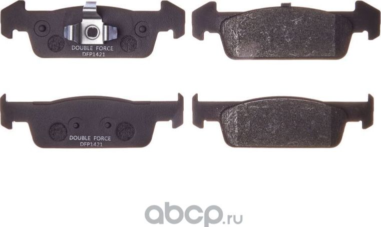 Колодки тормозные дисковые Double Force Double Force. Артикул DFP1421
