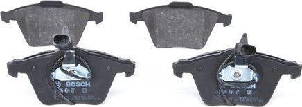 Тормозные колодки Bosch (Low-Metallic) передние для Audi A8 II (D3) 2002-2010. Артикул 0 986 494 271