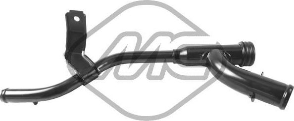 Патрубок радиатора (системы охлаждения) Metalcaucho для Fiat 500 II 2007-2026. Артикул 03217