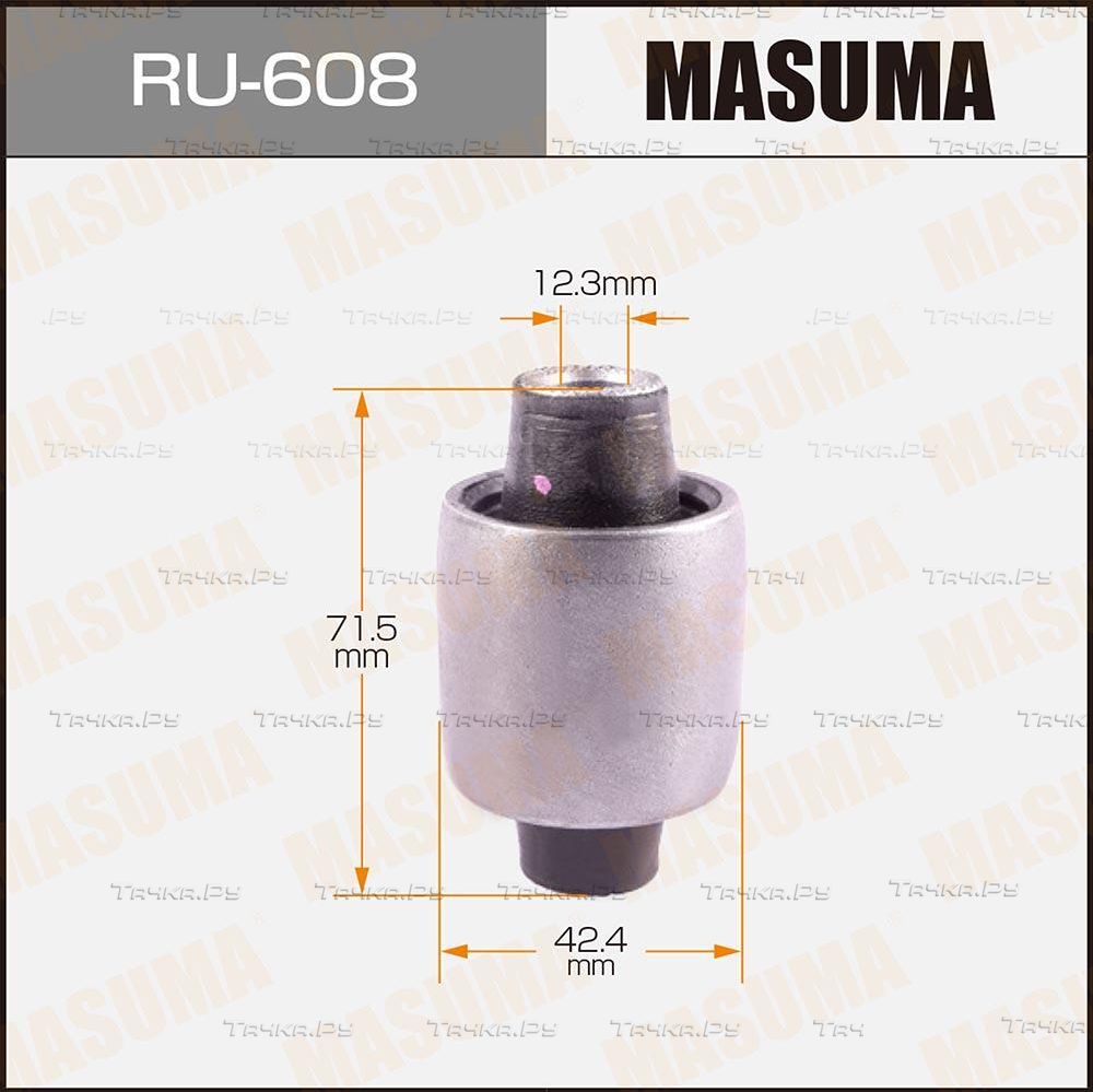 Сайлентблок заднего рычага подвески Masuma. Артикул RU-608