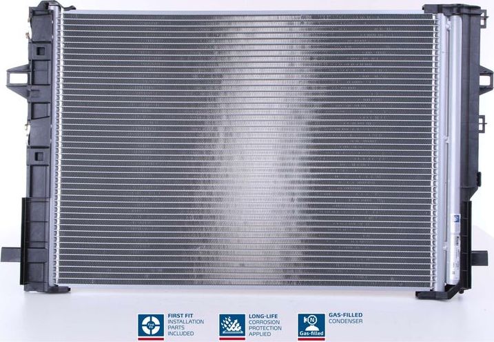 Радиатор кондиционера (конденсатор) Nissens (алюминий). Артикул 940322