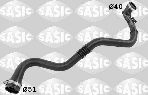 Патрубок интеркулера Sasic. Артикул 3334020