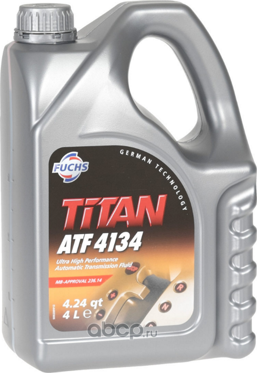 Жидкость FUCHS для АКПП TITAN ATF 4134 4л. Артикул 600684099