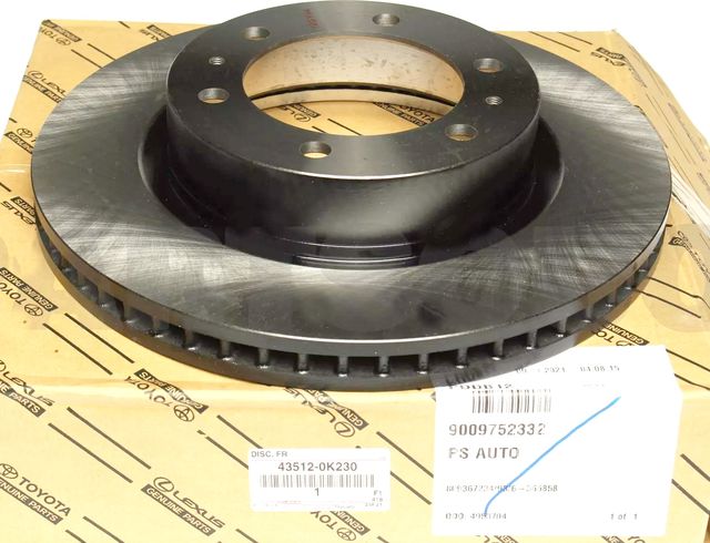 Диск тормозной перед Toyota. Артикул 435120K230