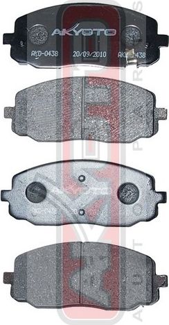 Тормозные колодки Akyoto Packing AKYOTO. Артикул AKD-0438
