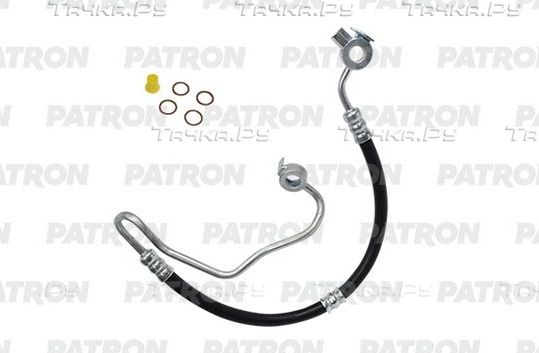 Шланг (трубка) гур (гидроусилителя руля) Patron для Toyota Land Cruiser 100 2002-2007. Артикул PSH096