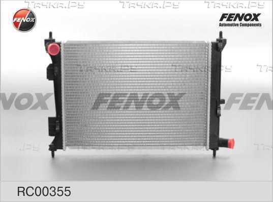 Радиатор охлаждения двигателя Fenox для Kia Rio III 2011-2017. Артикул RC00355