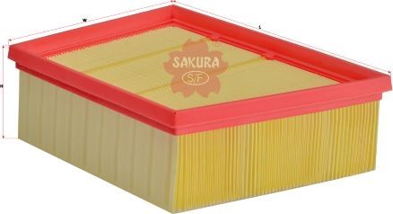 Воздушный фильтр Sakura для Ford EcoSport I 2018-2026. Артикул A-19760