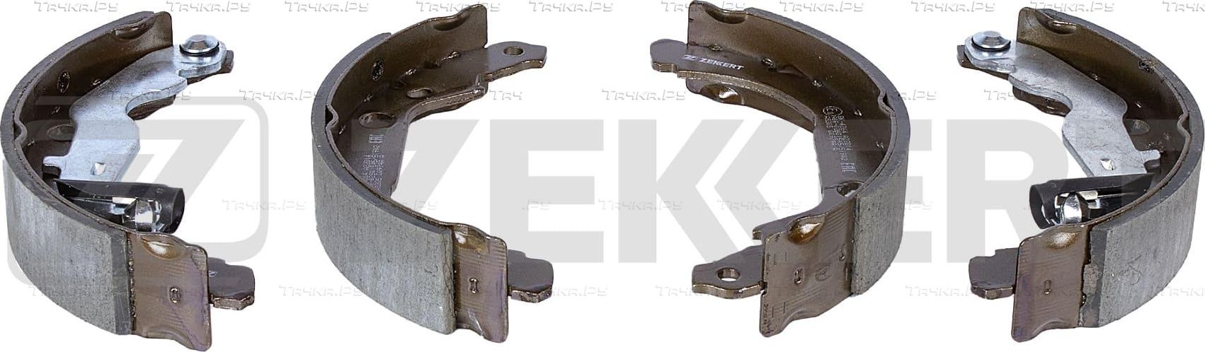 Тормозные колодки Zekkert задние для Nissan Terrano III (D10) 2014-2026. Артикул BK-4264