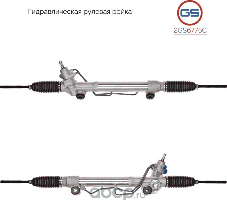 Новая рулевая рейка Toyota Land Cruiser Prado 150 2009-, Toyota 4Runner 2009-, L (GS). Артикул 2GS6775C