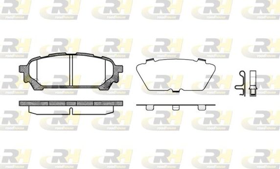 Тормозные колодки RoadHouse. Артикул 21176.01