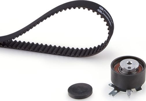 Ремень ГРМ с роликами (комплект) Gates PowerGrip® для Jeep Wrangler III (JK) 2007-2018. Артикул K015645XS