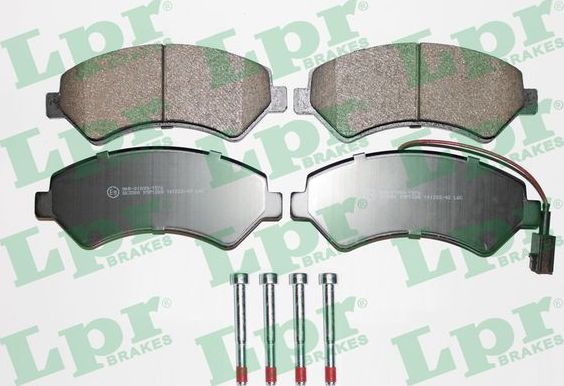Тормозные колодки LPR. Артикул 05P1288