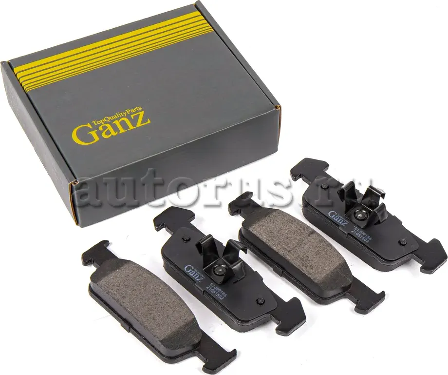 Колодки передние (Ganz). Артикул GIJ09186