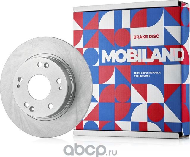 Диск тормозной задний невентилируемый D260мм HONDA CIVIC IX (FK, FB) (Mobiland). Артикул 416208960