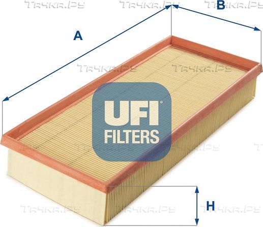 Воздушный фильтр UFI для LTI TX I 2002-2006. Артикул 30.146.00