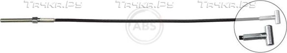 Трос ручника (тросик ручного тормоза) ABS. Артикул K13831