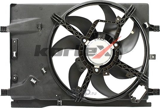 Вентилятор радиатора Opel Corsa D 06- LFK 2112 (Kortex). Артикул KFD064