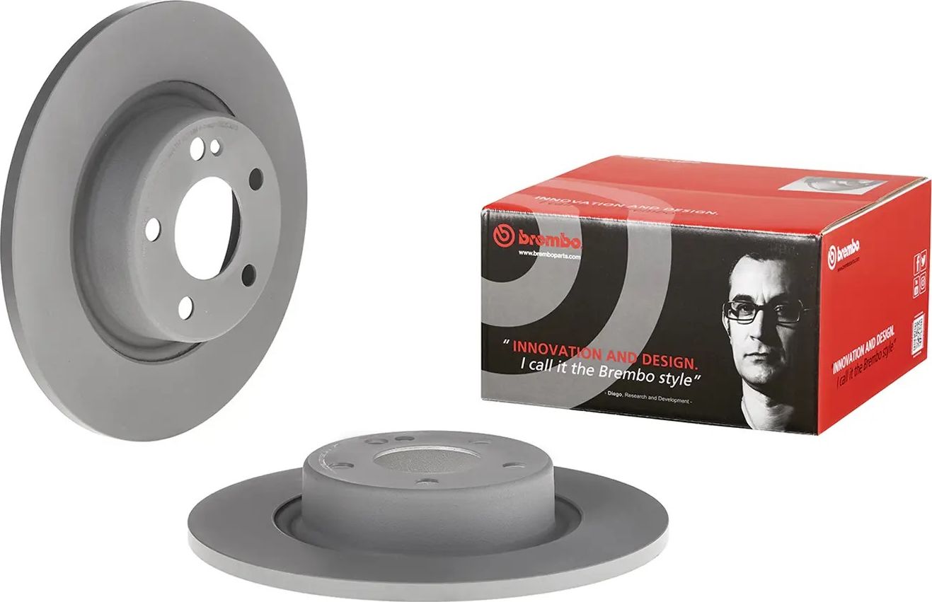 Тормозной диск Brembo PRIME LINE - Co-Cast. Артикул 08.D530.13