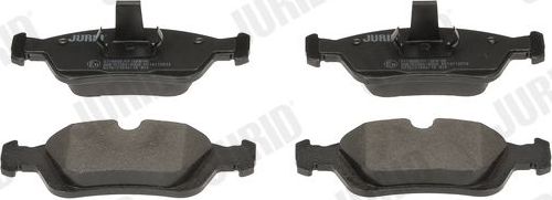 Тормозные колодки Jurid передние для Bentley Brooklands I 1992-1997. Артикул 571959D