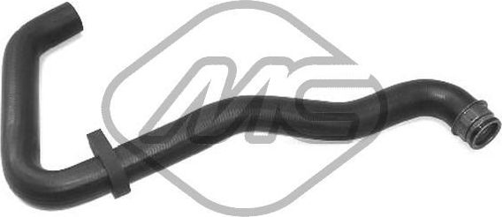 Патрубок радиатора (системы охлаждения) Metalcaucho. Артикул 08598