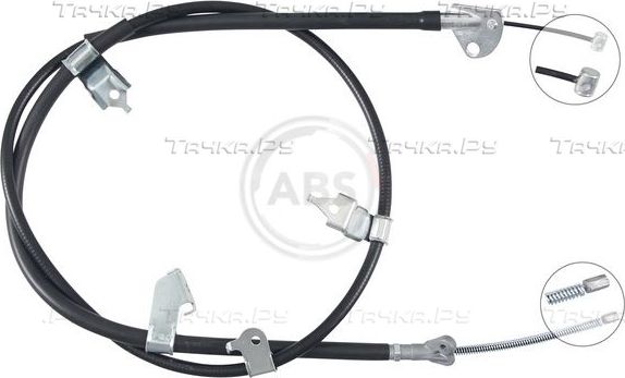 Трос ручника (тросик ручного тормоза) ABS. Артикул K17630