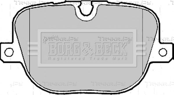 Тормозные колодки Borg & Beck. Артикул BBP2215
