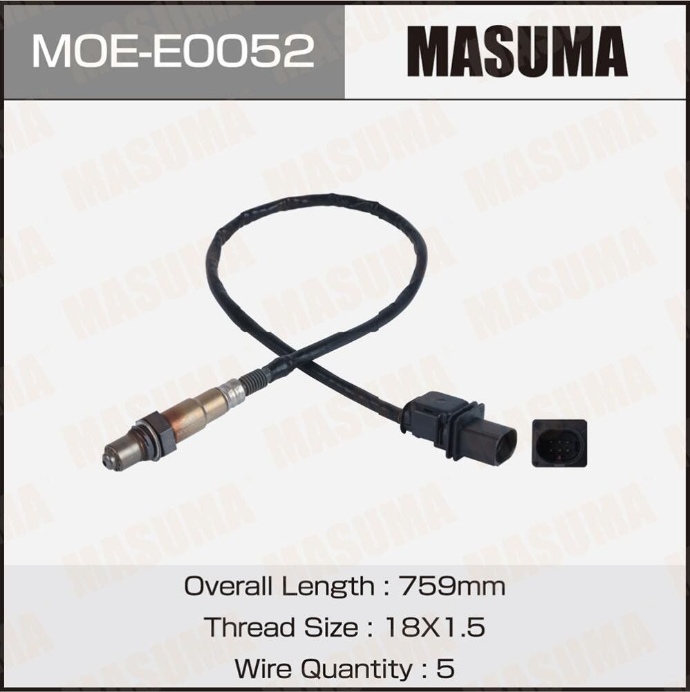 Датчик кислородный MASUMA, VOLKSWAGEN TOUAREG / BHK Masuma. Артикул MOEE0052