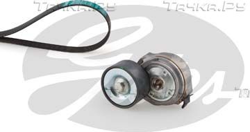 Приводной ремень поликлиновой с роликами (комплект) Gates FleetRunner™ Micro-V® Kit для MAN TGS 2005-2026. Артикул K018PK1920HD