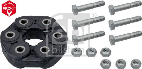 Крестовина карданного вала Febi Bilstein (резина/металл). Артикул 43477