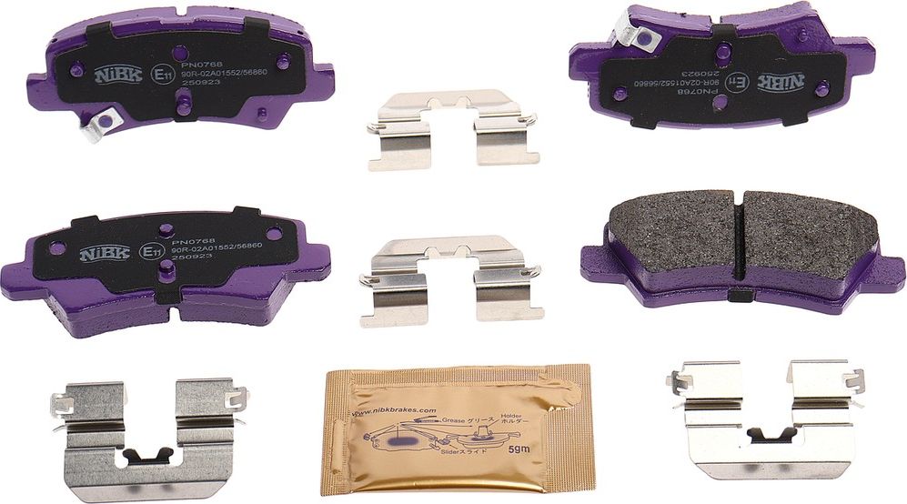 Тормозные колодки NiBK. Артикул PN0768