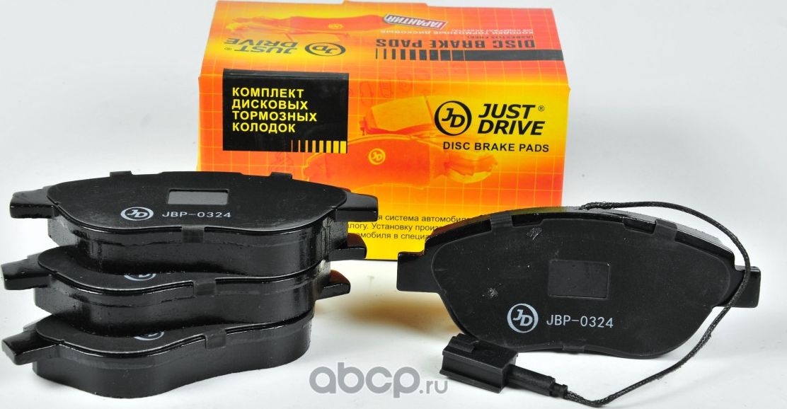 Колодки тормозные, передние GDB1464 (Just Drive) Just Drive. Артикул JBP0324