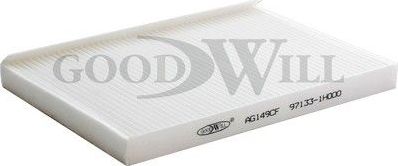 Салонный фильтр GoodWill. Артикул AG 149 CF