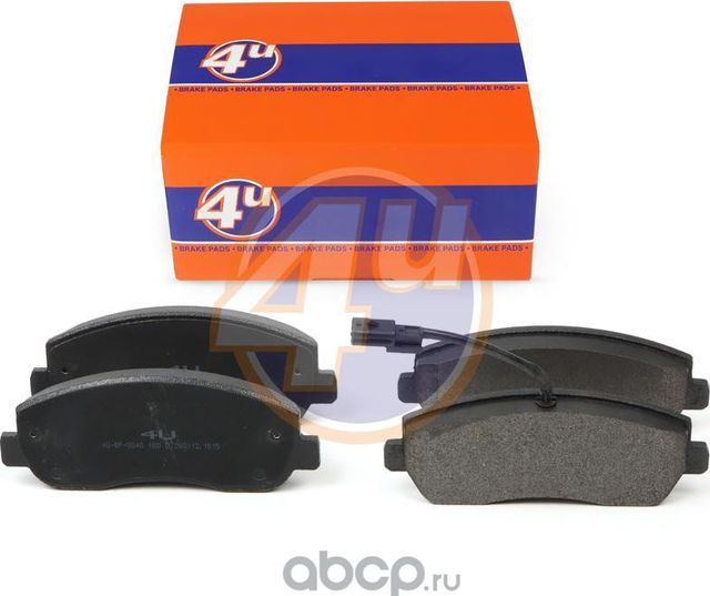 Колодки тормозные (4U). Артикул 4UBP0040