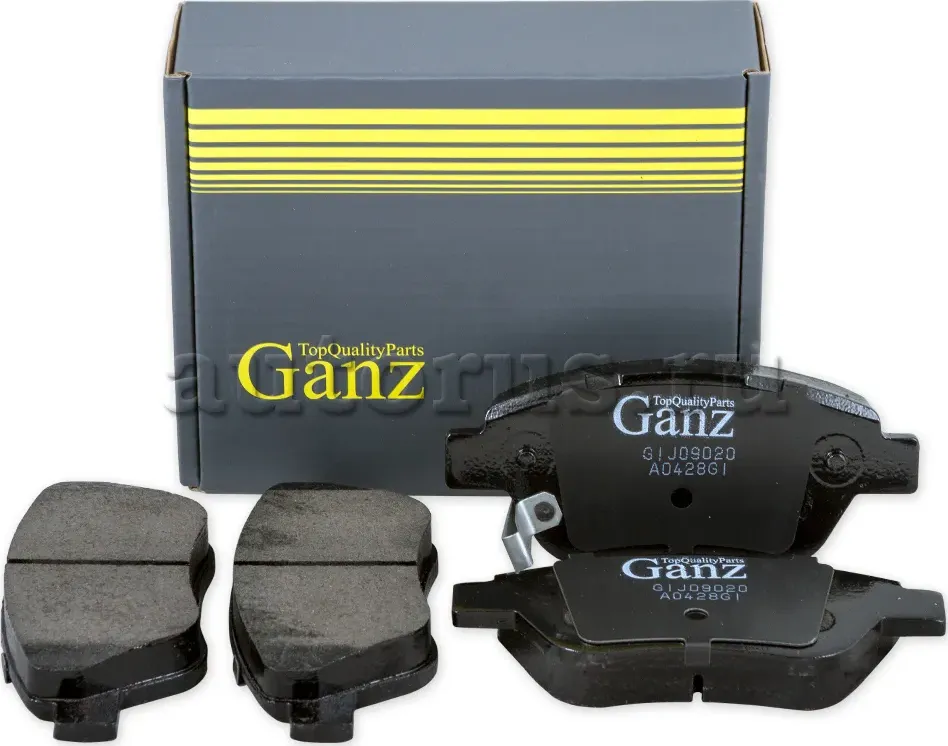 Колодки торм.пер. (Ganz). Артикул GIJ09020