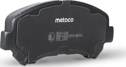 Колодки тормозные NISSAN QASHQAI/X-TRAIL 07- передн. (Metaco). Артикул 3000008