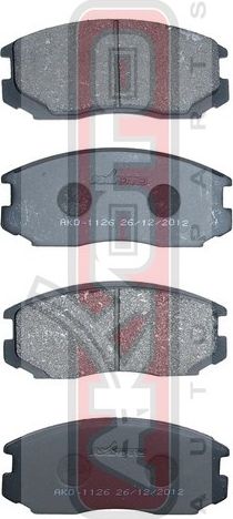 Тормозные колодки Akyoto Packing AKYOTO. Артикул AKD-1126