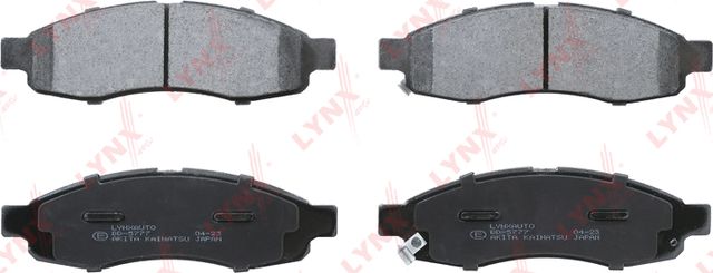 Тормозные колодки LYNXauto. Артикул BD-5777